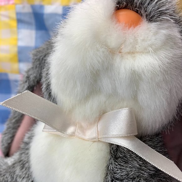 "Bouncy" by Russ Caress Soft Pets 8" plush Bunny - Picture 4 of 13